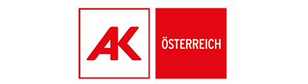 Logo der Arbeiterkammer Österreich und Link auf das Portal der Arbeiterkammern Österreichs